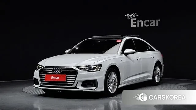 Audi A6 (C8) 2021 Белый из Кореи