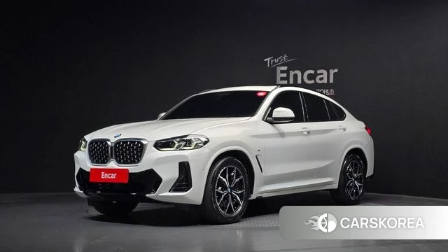 BMW X4 (G02) 2022 Белый из Кореи