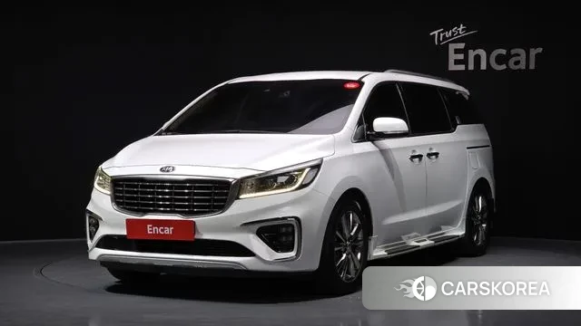 Kia The New Carnival 2018 Белый из Кореи