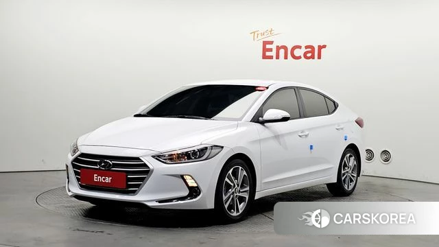 Hyundai Avante AD 2018 Белый из Кореи