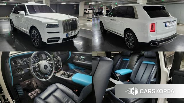Rolls-Royce Cullinan 2021 Белый из Кореи