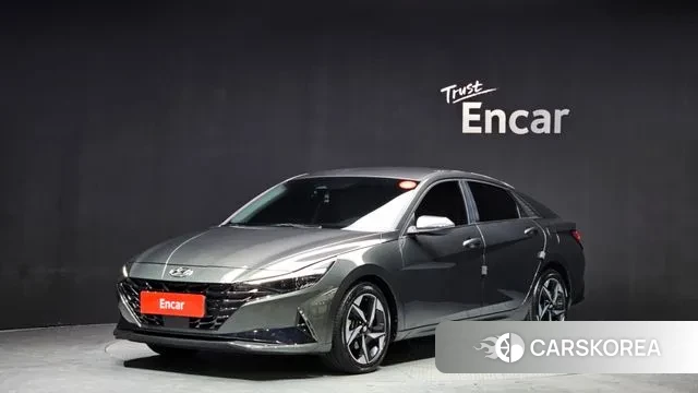 Hyundai Avante (CN7) 2021 Серый из Кореи