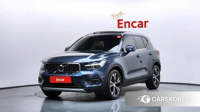 Volvo XC40 2021 Синий из Кореи