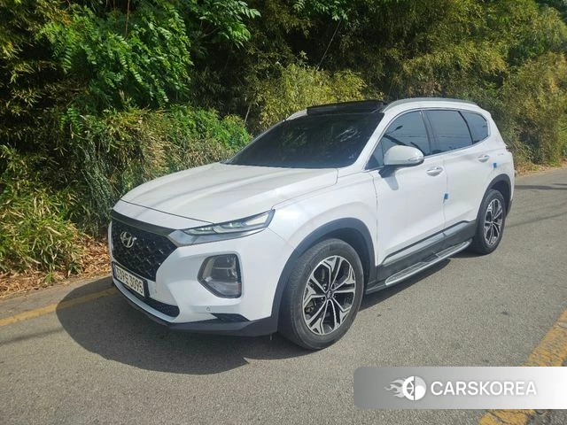 Hyundai Santa Fe TM 2018 Белый из Кореи