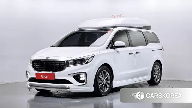 Kia The New Carnival 2018 Белый из Кореи