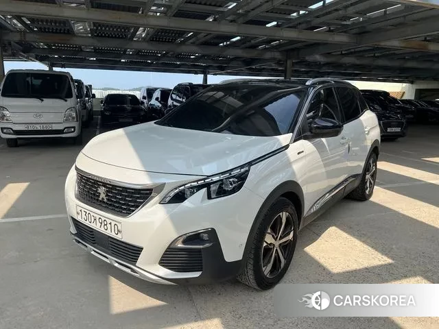 Peugeot 3008 second generation 2020 Белый из Кореи