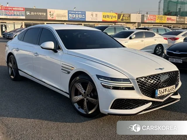 Genesis G80 (RG3) 2021 Белый из Кореи