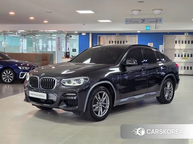 BMW X4 (G02) 2020 Черный из Кореи