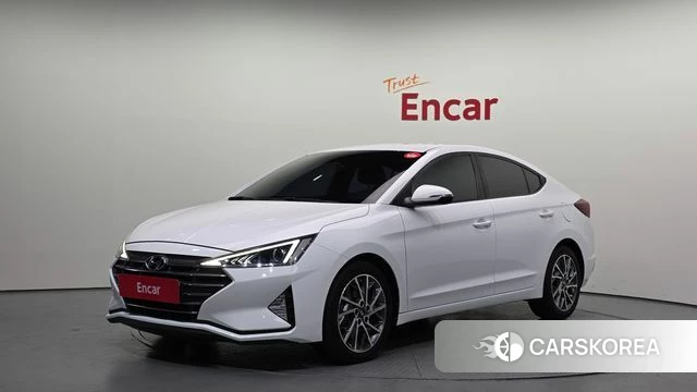 Hyundai The New Avante AD 2019 Белый из Кореи