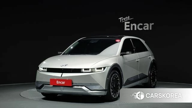 Hyundai Ionic 5 2021 Серебряный из Кореи