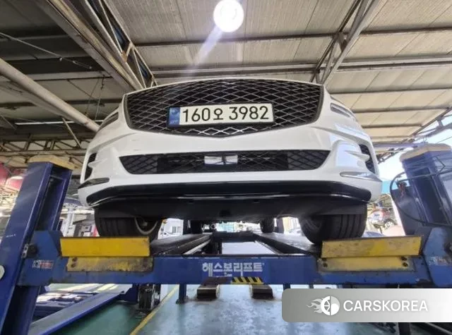 Genesis GV80 2021 Белый из Кореи