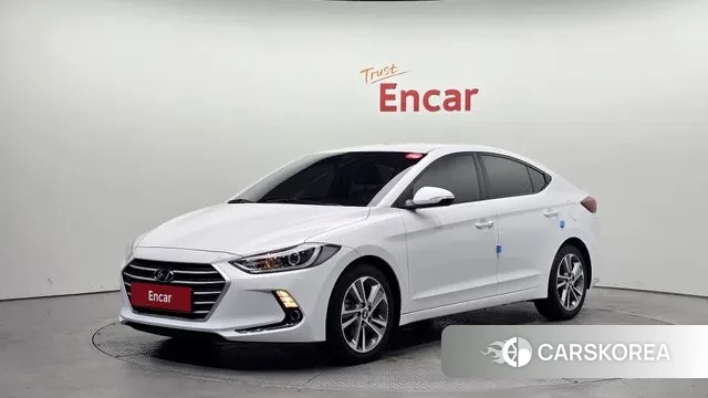 Hyundai Avante AD 2018 Белый из Кореи