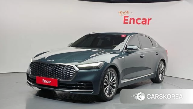 Kia The New K9 2nd generation 2021 Темно-зеленый из Кореи