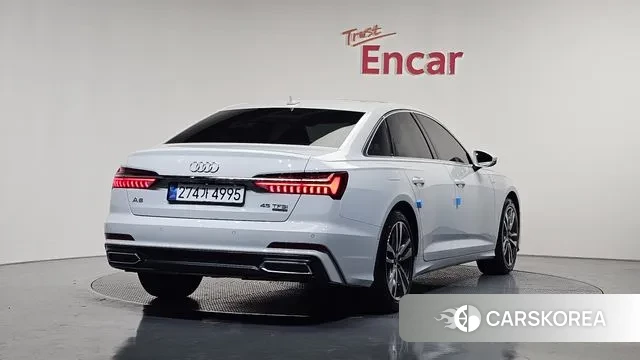 Audi A6 (C8) 2022 Белый из Кореи