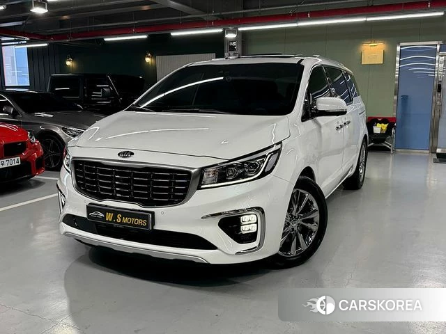 Kia The New Carnival 2019 Белый из Кореи