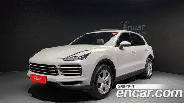 Porsche Cayenne (PO536) 2019 Серебристо-серый из Кореи