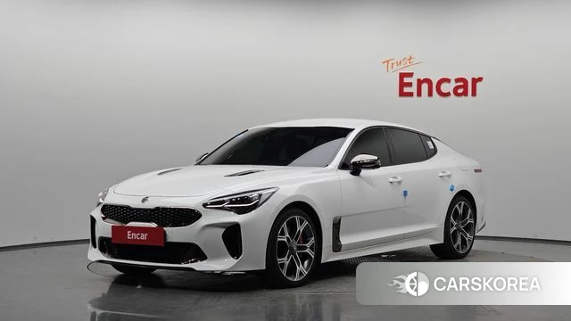 Kia Stinger 2018 Белый из Кореи