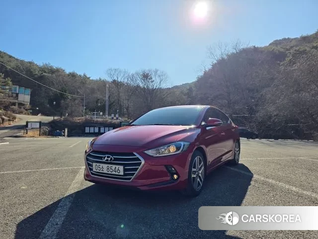 Hyundai Avante AD 2018 Красный из Кореи