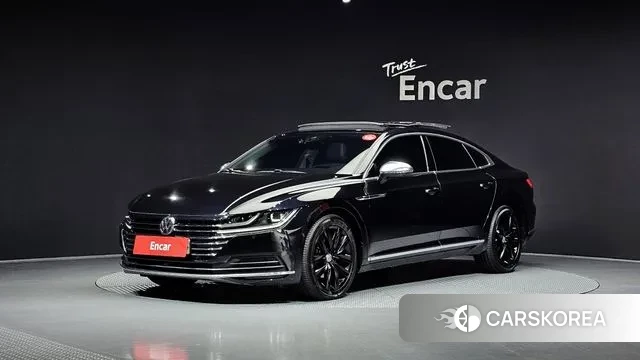 Volkswagen Arteon 2019 Синий из Кореи