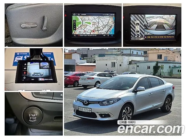 Renault Korea (Samsung) SM3 Neo 2019 Серебряный из Кореи