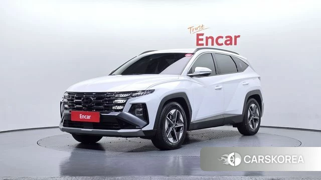 Hyundai The New Tucson Hybrid (NX4) 2024 Белый из Кореи