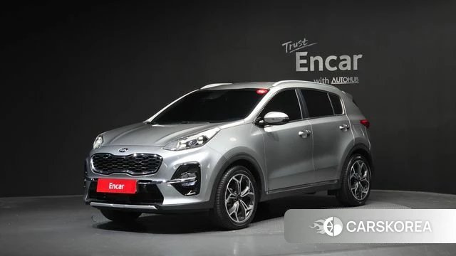Kia Sportage The Bold 2020 Серебристо-серый из Кореи