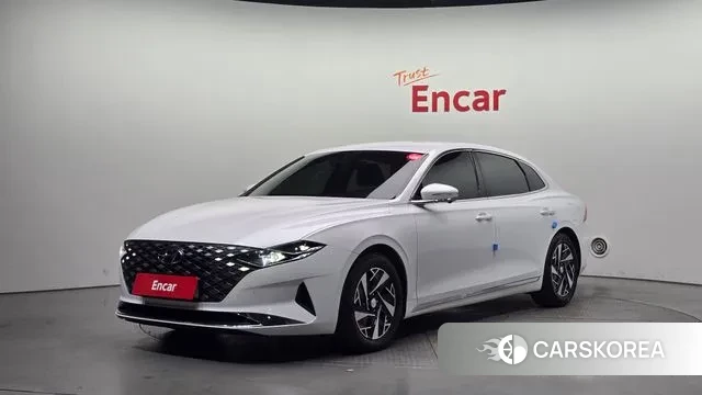 Hyundai The New Grandeur IG Hybrid 2021 Белый из Кореи