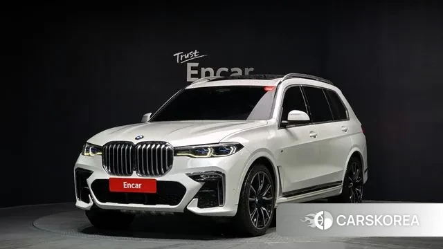 BMW X7 (G07) 2022 Белый из Кореи