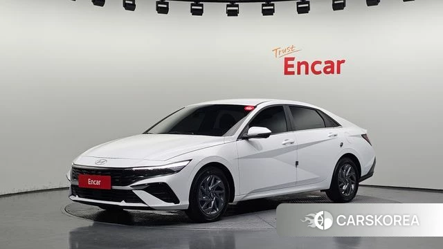 Hyundai The New Avante Hybrid (CN7) 2025 Белый из Кореи