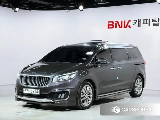 Kia All New Carnival 2018 Серый из Кореи
