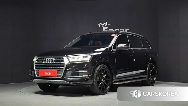 Audi Q7 (4M) 2019 Черный из Кореи