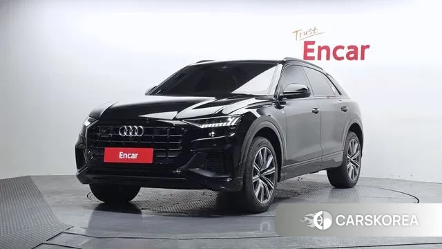 Audi Q8 (4M) 2021 Черный из Кореи