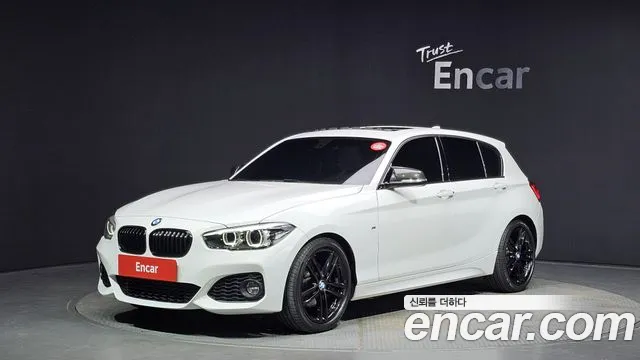 BMW 1 Series (F20) 2018 Белый из Кореи