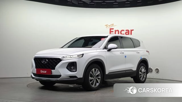 Hyundai Santa Fe TM 2018 Белый из Кореи