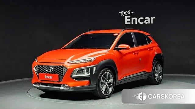Hyundai Kona 2020 Оранжевый из Кореи