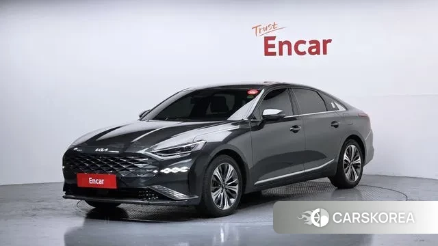 Kia K8 Hybrid 2021 Серый из Кореи