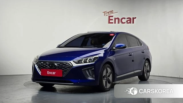 Hyundai The New Ionic Hybrid 2019 Синий из Кореи