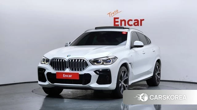BMW X6 (G06) 2023 Белый из Кореи