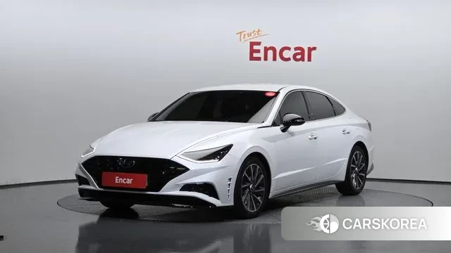 Hyundai Sonata (DN8) 2020 Белый из Кореи