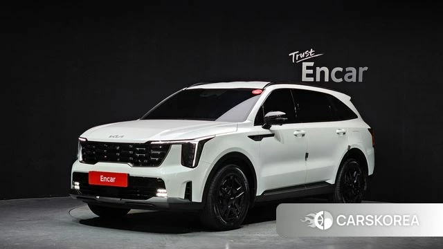 Kia The New Sorento 4th Generation 2024 Белый из Кореи