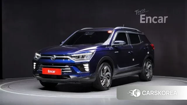 Ssangyong Beautiful Korando 2019 Синий из Кореи
