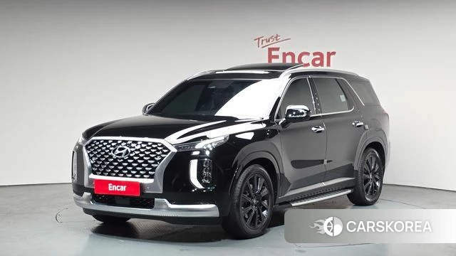 Hyundai Palisade 2021 Черный из Кореи
