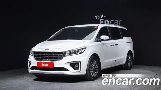 Kia The New Carnival 2020 Белый из Кореи