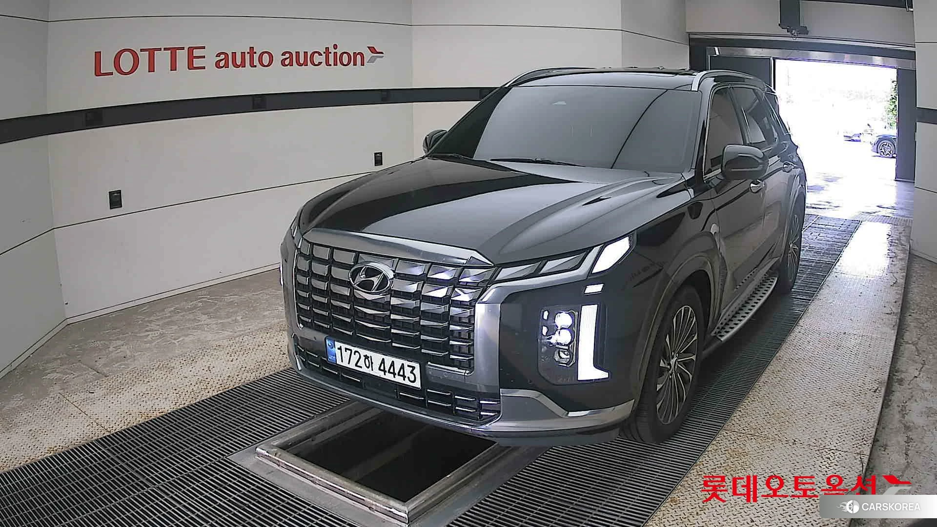 Hyundai Palisade 2023 Abyss Black Pearl из Кореи