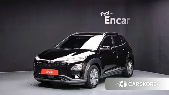 Hyundai Kona Electric 2020 Черный из Кореи