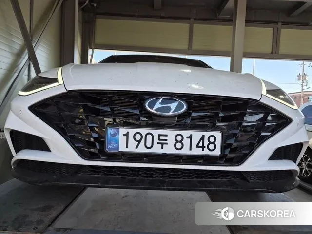 Hyundai Sonata (DN8) 2022 Белый из Кореи