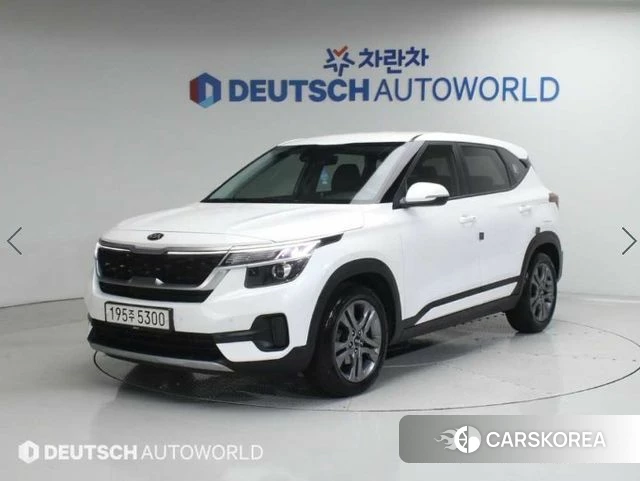 Kia Seltos 2021 Белый из Кореи