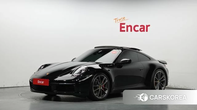 Porsche 911(992) 2020 Черный из Кореи