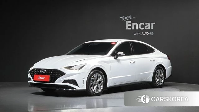 Hyundai Sonata (DN8) 2021 Белый из Кореи