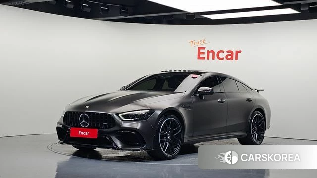 Mercedes-Benz AMG GT 2022 Серебристо-серый из Кореи